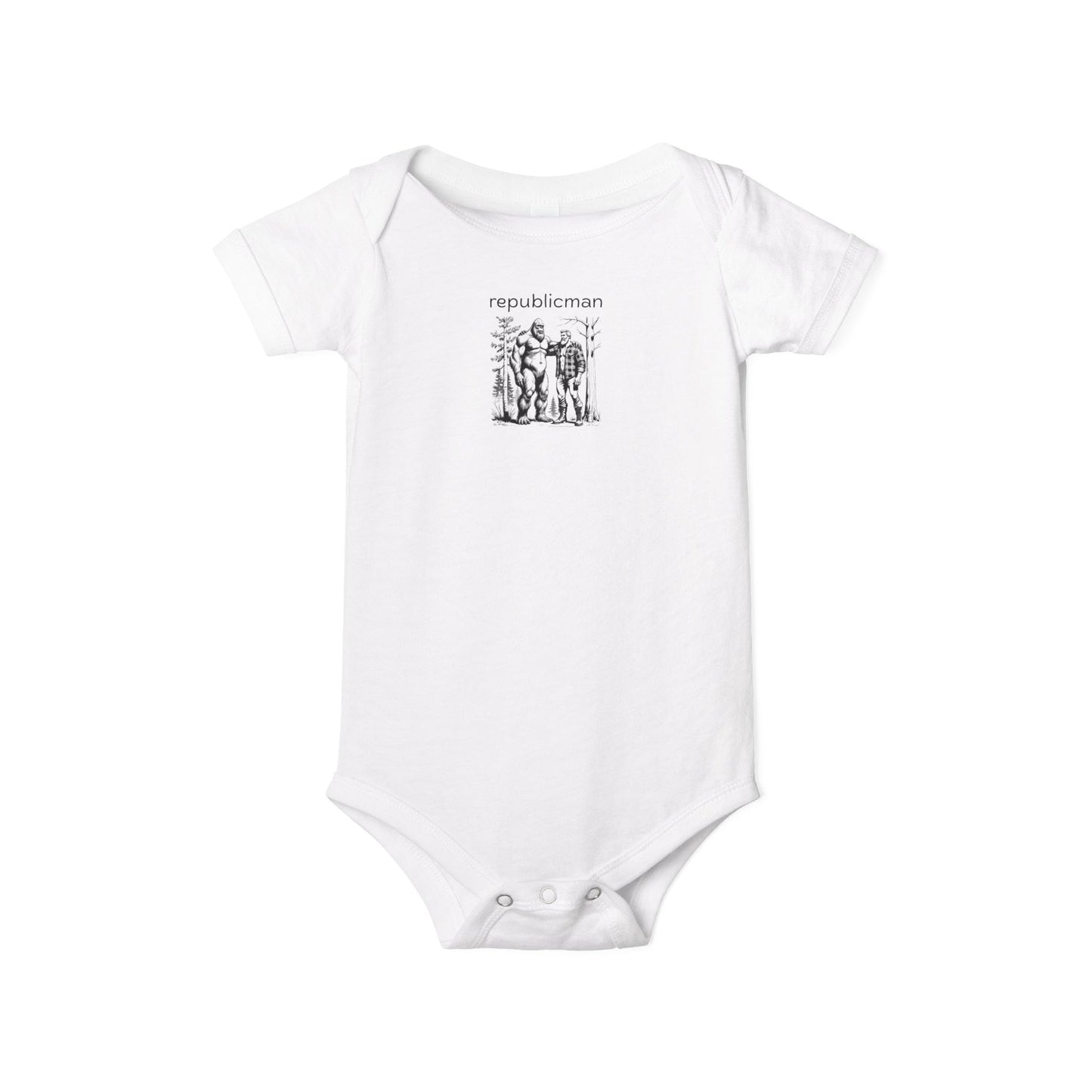 Onesie: Republicman Sasquatch Buddy