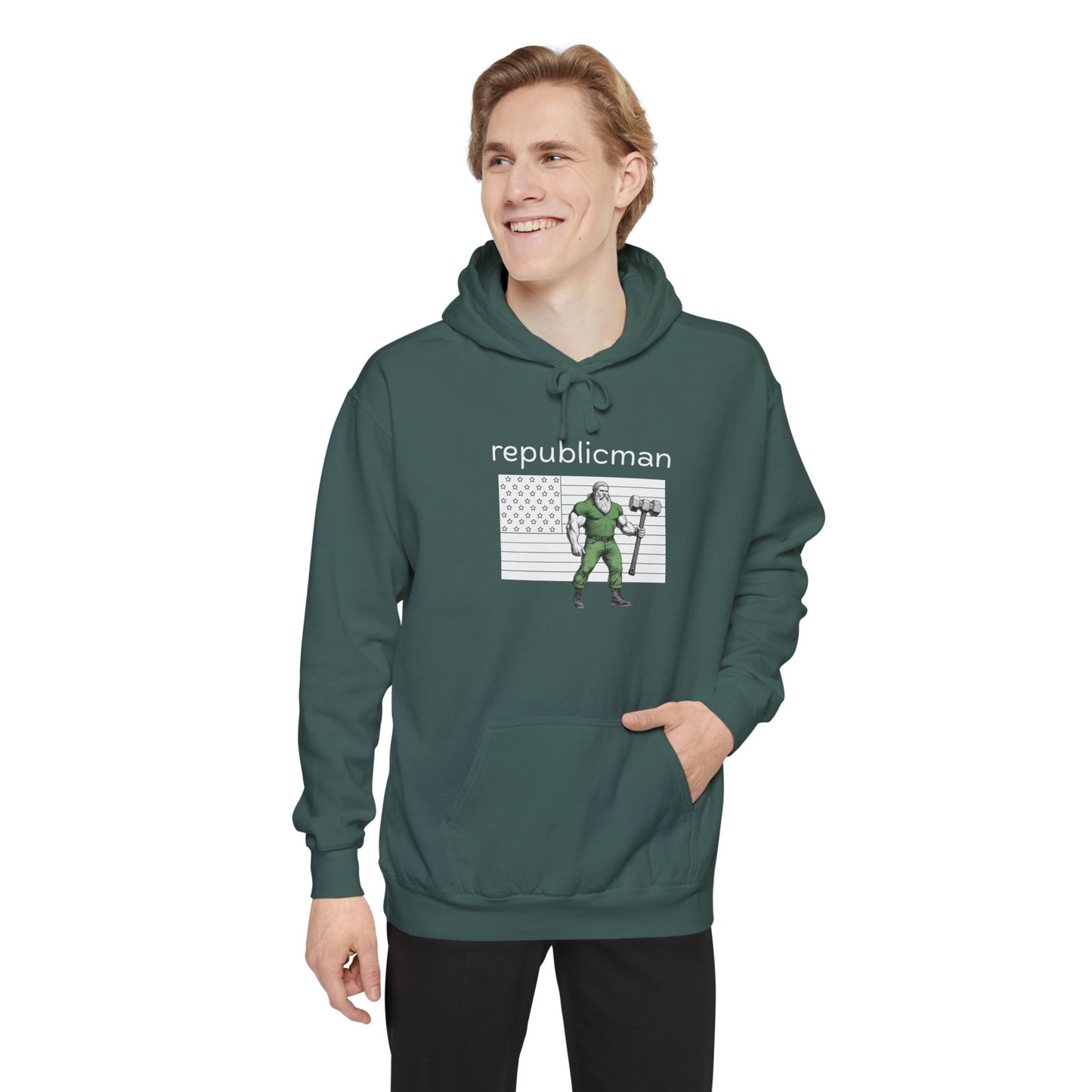 Hoodie: Republicman Warrior