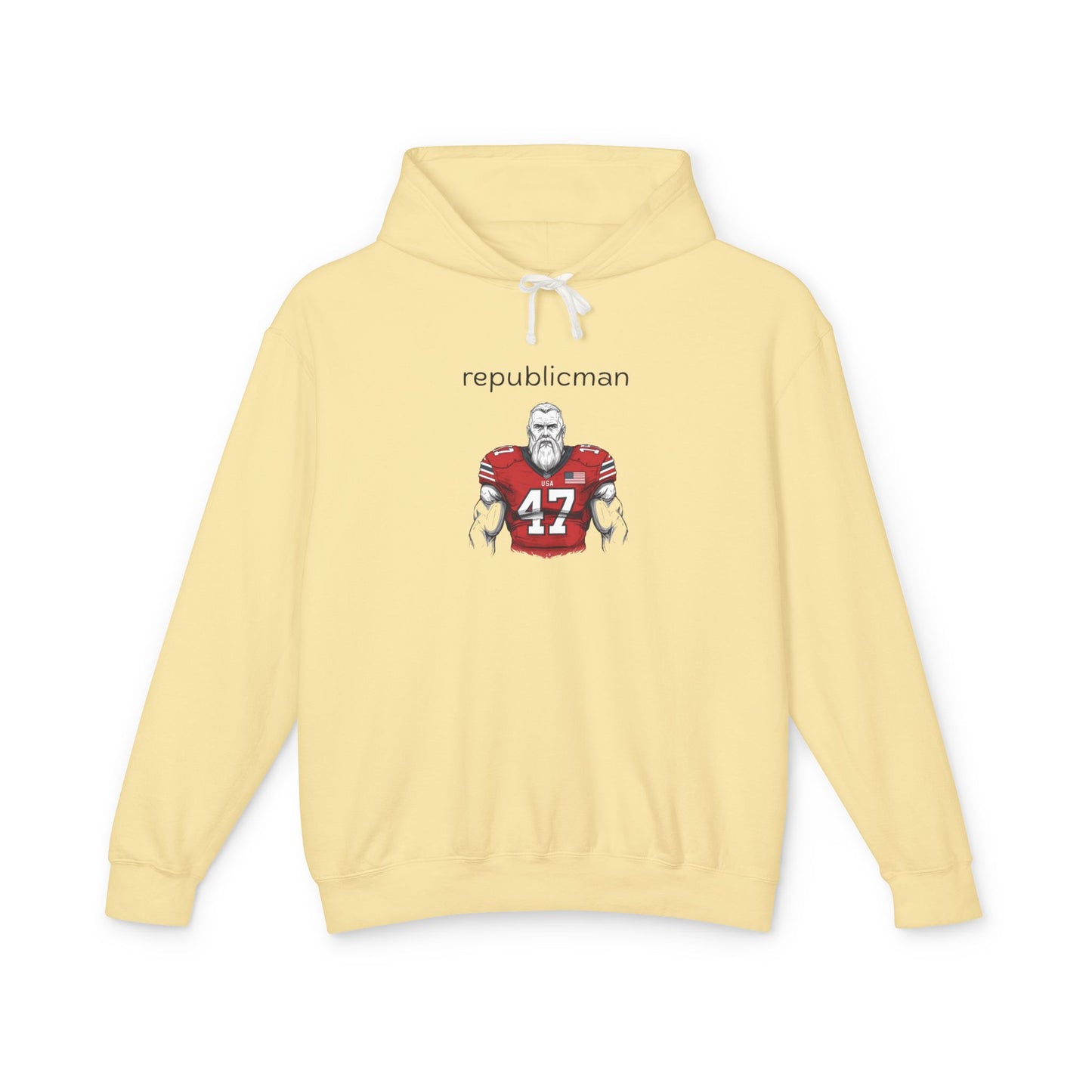 Hoodie: Republicman Football Player
