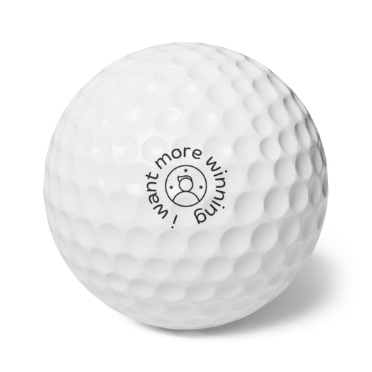 Golf Balls: I Want More Winning