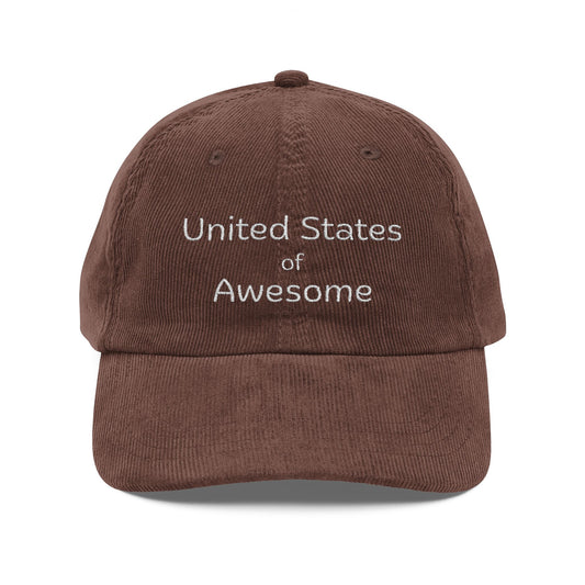 Hat: USA (Corduroy)