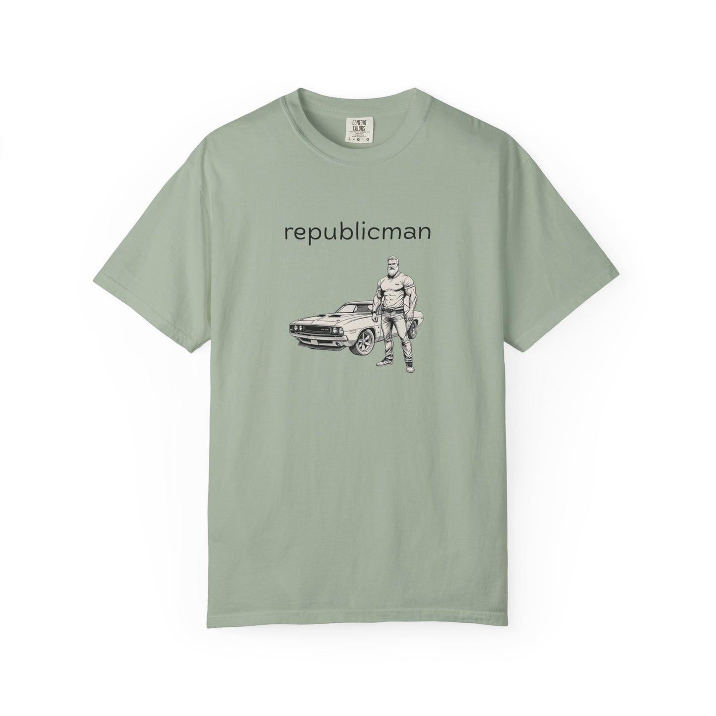 T-Shirt: Republicman Muscle Car Guy