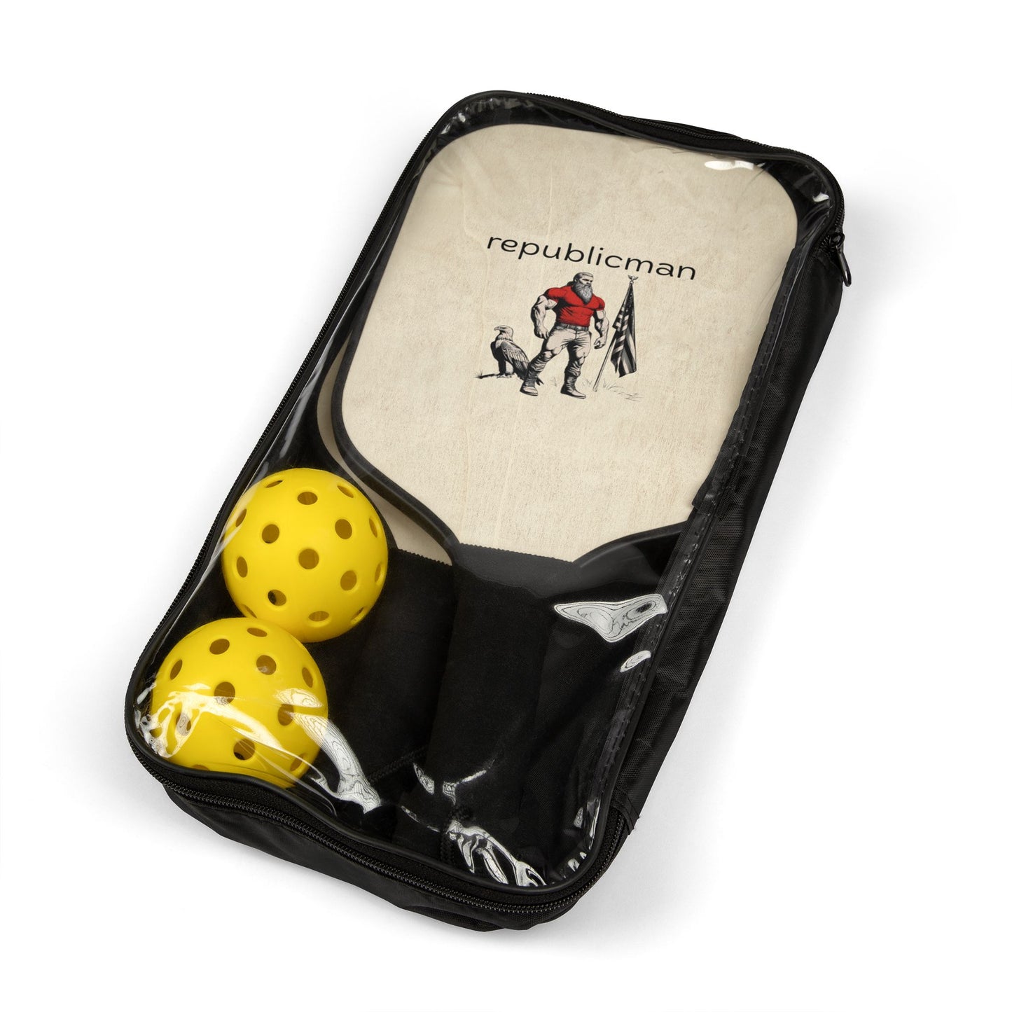 Pickleball Paddle Set: Republicman Patriot
