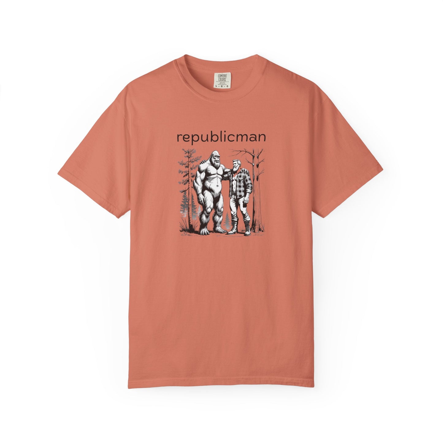 T-Shirt: Republicman Sasquatch Buddy