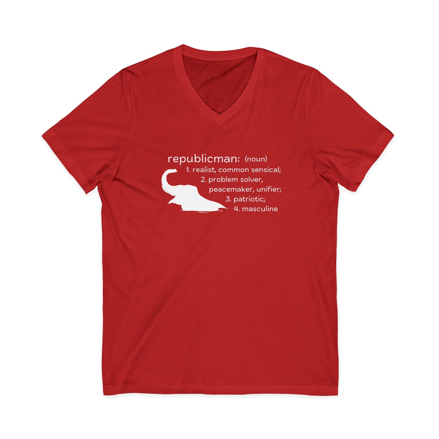 T-Shirt: Republicman Definition (V-Neck)
