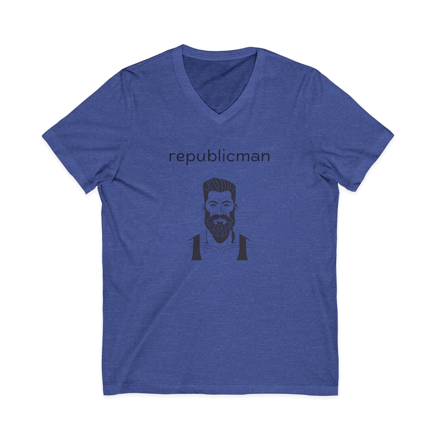T-Shirt: Republicman Snap Shot (V-Neck)