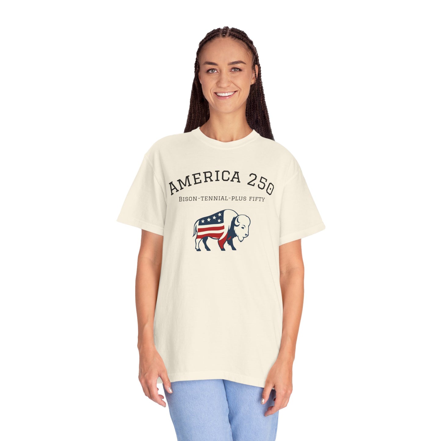 T-Shirt: America 250 Bison
