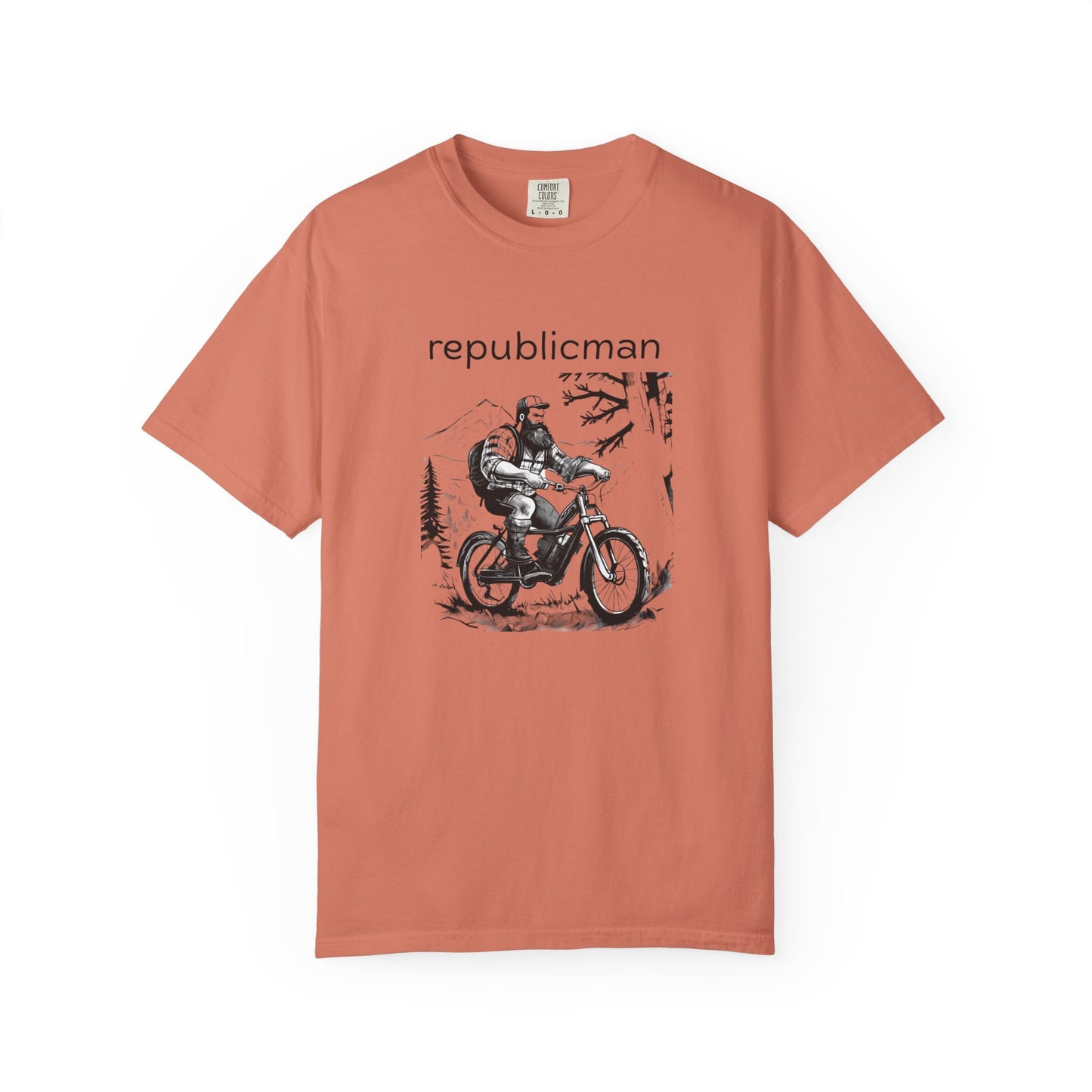 T-Shirt: Republicman Mountain Biker