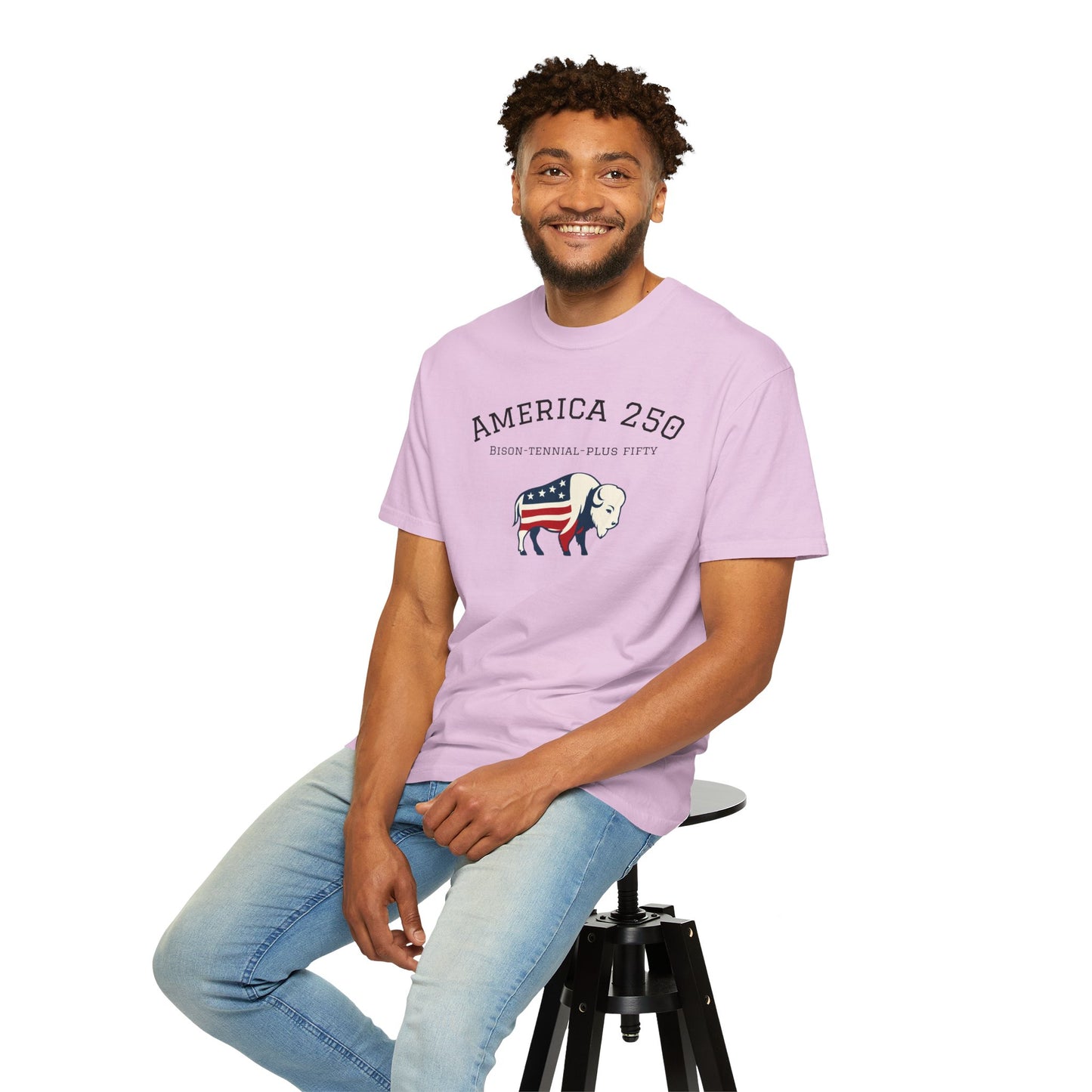 T-Shirt: America 250 Bison
