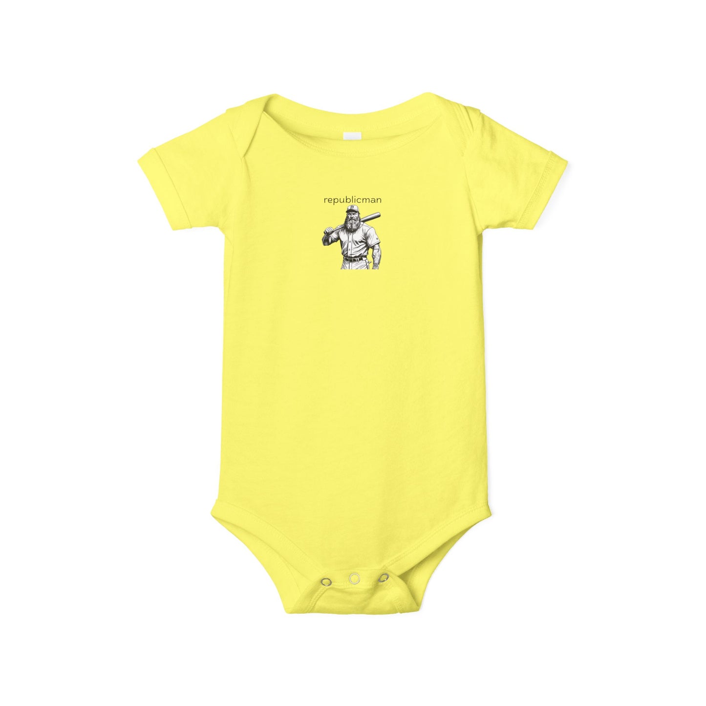 Onesie: Republicman Baseball Player