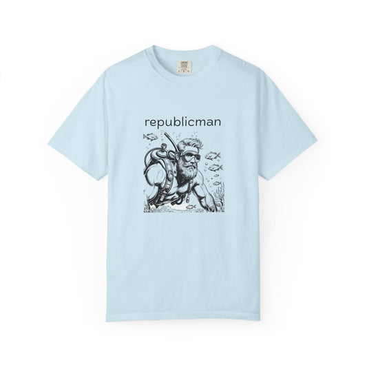 T-Shirt: Republicman Scuba Diver
